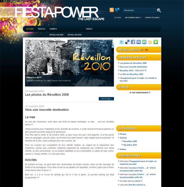 Aperçu du projet : Fiesta Power